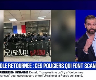 Replay BFM Grand Soir - Banderole retournée : ces policiers qui font scandale - 30/11