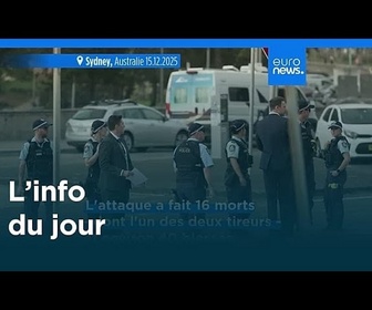 Replay L'info du jour | 15 décembre 2025 - Soir