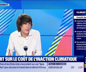 Replay Good Morning Business - Rapport sur le coût de l'inaction climatique