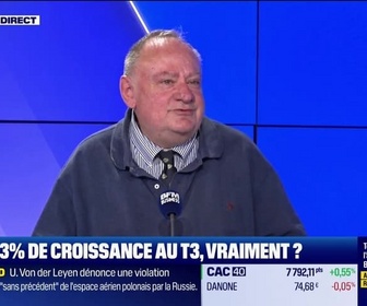 Replay Les Experts : Banque de France, 0,3% de croissance au T3... vraiment ? - 10/09