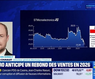 Replay BFM Bourse - Manitou s'envole, et STM confirme son retour des enfers - 29/01