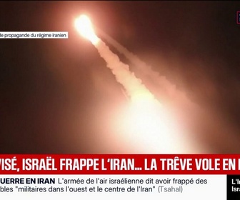 Replay BFM Première - Guerre au Moyen-Orient: l'Iran a tiré des missiles en direction d'Israël, en représailles aux attaques de Tsahal au Liban