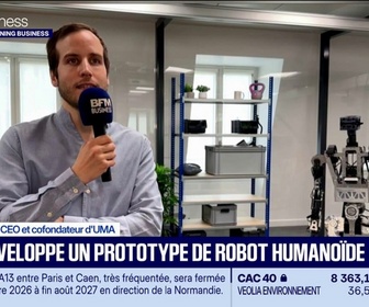 Replay Good Morning Business - UMA développe un prototype de robot humanoïde