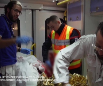 Replay 100 jours avec les secours - S1E8 - Samu et pompiers des Hauts-de-France : Course contre la montre pour sauver des vies