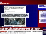 Replay 20H BFM - Sites nucléaires iraniens non détruits: la porte-parole de la Maison-Blanche dément cette information
