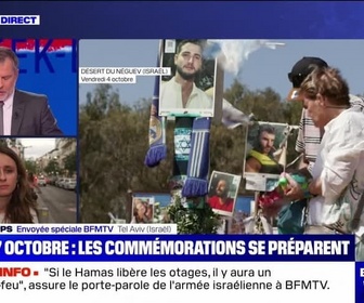 Replay BFM Story Week-end - Story 2 : les commémorations du 7 octobre se préparent en Israël - 05/10