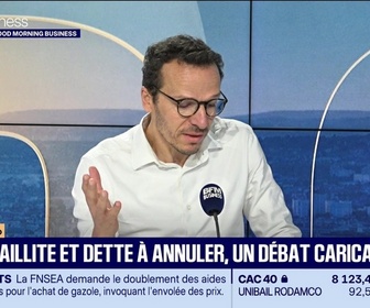 Replay Good Morning Business - La tribune éco : Entre faillite et dette à annuler, un débat caricatural - 24/09