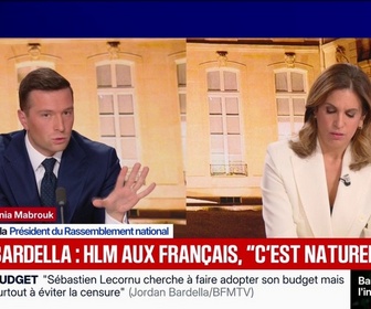 Replay 100% Mabrouk - Logements HLM: Jordan Bardella estime naturel que les familles françaises soient prioritaires