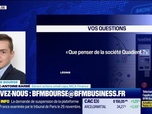 Replay BFM Bourse - Culture Bourse : Que penser de la société QUADIENT ? , par Julie Cohen-Heurton - 11/11