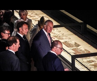 Replay E. Macron à Londres pour admirer la tapisserie de Bayeux et consolider le rapprochement...