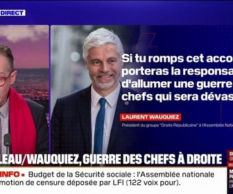 Replay 20H BFM - LE CHOIX DE CHRISTOPHE - Dîner entre Wauquiez et Retailleau: la guerre des chefs à droite