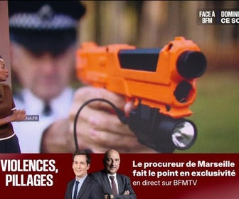 Replay BFM Première - Violences en marge des manifestations: ce qu'il faut savoir sur le pistolet à ADN que réclame la police
