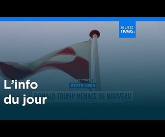 Replay L'info du jour | 11 janvier 2026 - Matin