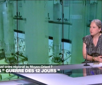 Replay Au cœur de l'info, l'invité - Dorothée Schmid : Cette guerre a montré que le régime iranien a très peu d'amis