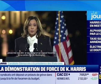 Replay Good Morning Business - À Washington, Kamala Harris a donné son réquisitoire final, à moins d'une semaine de l'élection présidentielle