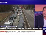 Replay 20H BFM - 109 automobilistes ont reçu une amende pour avoir filmé un accident de camion sur l'A9