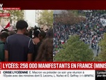 Replay Marschall Truchot : Lycées, 256 000 manifestations en France (Ministère) - 06/10