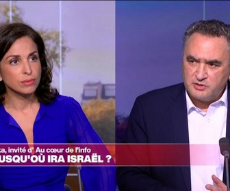 Replay Au cœur de l'info, l'invité - Joshua Zarka: la guerre, tant en Iran qu'au Liban, nous a été imposée
