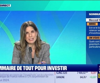 Replay Tout pour investir - Mercredi 18 septembre