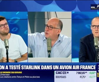 Replay De Quoi J'me Mail : On a testé le wifi Starlink sur un vol Air France (1/2) - 23/11