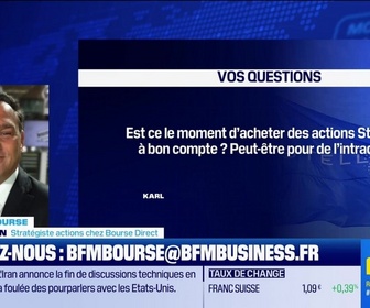 Replay BFM Bourse - Culture Bourse : Est-ce le moment d'acheter des actions Stellantis à bon compte ? Peut-être pour de l'intraday ? , par Julie Cohen-Heurton - 23/06