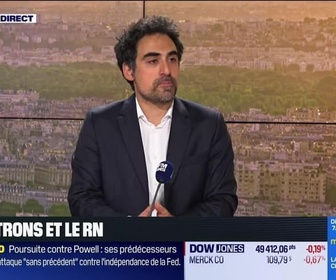 Replay Le 18/19 d'Hedwige Chevrillon - Amir Reza-Tofighi (CPME) : Les patrons et le RN - 12/01