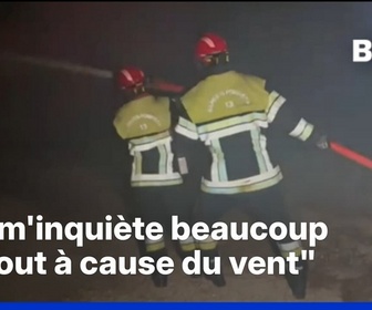 Replay BFM Première - Près de Marseille, deux incendies sont toujours en cours, plus de 400 pompiers sont mobilisés