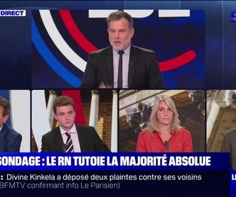 Replay Le 90 minutes - Sondage : le RN tutoie la majorité absolue - 28/06