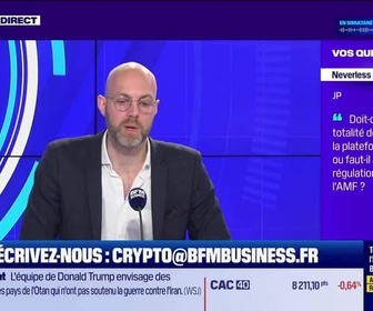 Replay BFM Crypto, le Club - Quel devenir pour la crypto en ce moment, alors que la guerre en Iran s'éternise ?