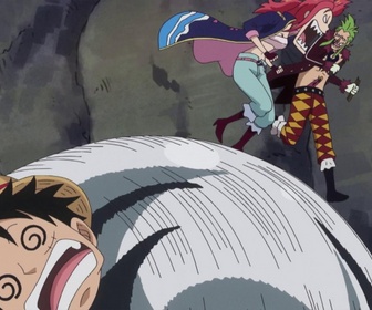 Replay One piece - S18 E02 - Labyrinthe souterrain. Luffy contre l'homme-wagon !