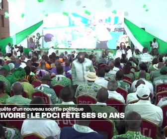 Replay Journal de l'Afrique - Côte d'Ivoire : le PDCI fête ses 80 ans