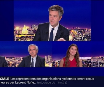 Replay BFM Grand Soir - Essence : les taxes n'empêchent pas de dormir Lescure - 28/10