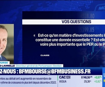 Replay BFM Bourse - Culture Bourse : Est-ce qu'en matière d'investissements le ROE constitue une donnée essentielle, incontournable ? Cette donnée est-elle aussi importante voire plus que le PER ou le PGE ? , par Julie Cohen-Heurton - 15/12