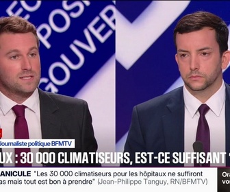 Replay BFM Politique - Le gouvernement organise la pénurie de soignants, estime Jean-Philippe Tanguy, député Rassemblement national de la Somme