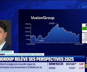 Replay BFM Bourse - VusionGroup s'envole, Guerbet s'enfonce - 16/09