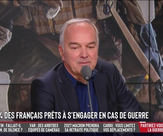 Replay Les Grandes Gueules - 17% des Français prêts à s'engager dans l'armée si la France était directement attaquée militairement. Et vous ?