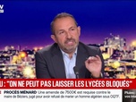 Replay BFM Grand Soir - Chenu : On ne peut pas laisser les lycées bloqués - 30/09