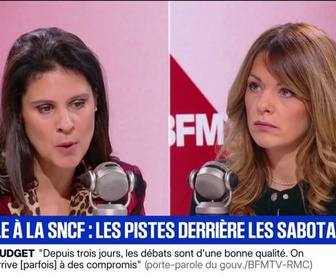 Replay Face à Face - Actes de vandalisme sur le réseau SNCF: C'est insupportable et inadmissible, assure Maud Bregeon, porte-parole du gouvernement
