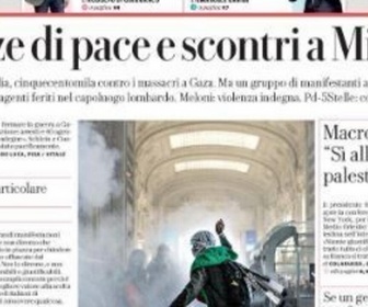 Replay Dans la presse - Manifestations pour Gaza en Italie : Un monde qui raconte un pays différent