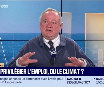 Replay Face à Lechypre - Emmanuel Lechypre face à Jean-Marc Daniel : Faut-il privilégier l'emploi, ou le climat ? - 20/10