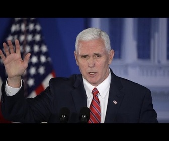 Replay Mike Pence, l'ancien vice-président américain, affirme que l'aide à l'Ukraine est imminente