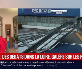 Replay BFM Première - Plus d'une centaine de passagers bloqués pendant 11 heures dans un train à cause des orages