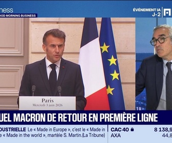 Replay Good Morning Business - La tribune politique : Emmanuel Macron de retour en première ligne - 22/09