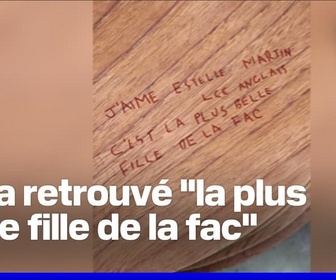 Replay L'image du jour - On a retrouvé Estelle Martin, la plus belle fille de la fac