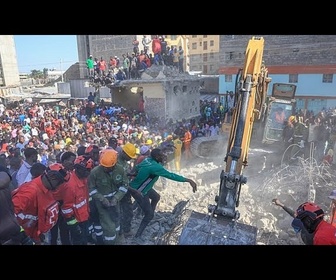 Replay Kenya : l'effondrement d'un immeuble à Nairobi fait au moins deux morts et plusieurs blessés