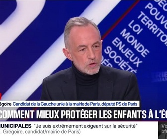 Replay BFM Politique - Violences sexuelles dans le périscolaire: A posteriori, j'aurais dû plus m'occuper de ce sujet, regrette Emmanuel Grégoire, ancien Premier adjoint à la mairie de Paris et candidat aux municipales