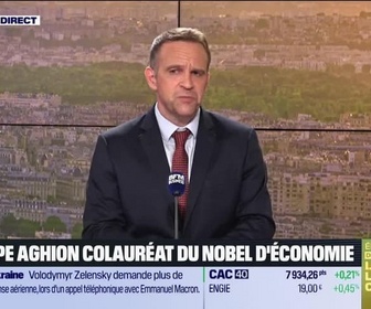 Replay Le 18/19 d'Hedwige Chevrillon - Marc Ferracci (ancien ministre) : Philippe Aghion, colauréat du Nobel d'Économie - 13/10
