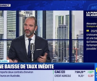 Replay BFM Bourse - La bourse cash : 2025, avoir une forte croissance des bénéfices et une banque centrale qui baisse ses taux fortement, c'est possible ! - 19/09