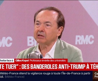 Replay Face à Face - Guerre au Moyen-Orient: Benjamin Netanyahu a intérêt à montrer qu'aller négocier avec les Iraniens est trop dangereux, affirme Gilles Kepel, professeur émérite des universités