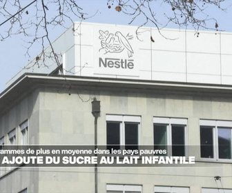Replay Journal De L'afrique - Du sucre en plus dans les produits Nestlé pour bébé dans les pays pauvres ? Une ONG suisse accuse